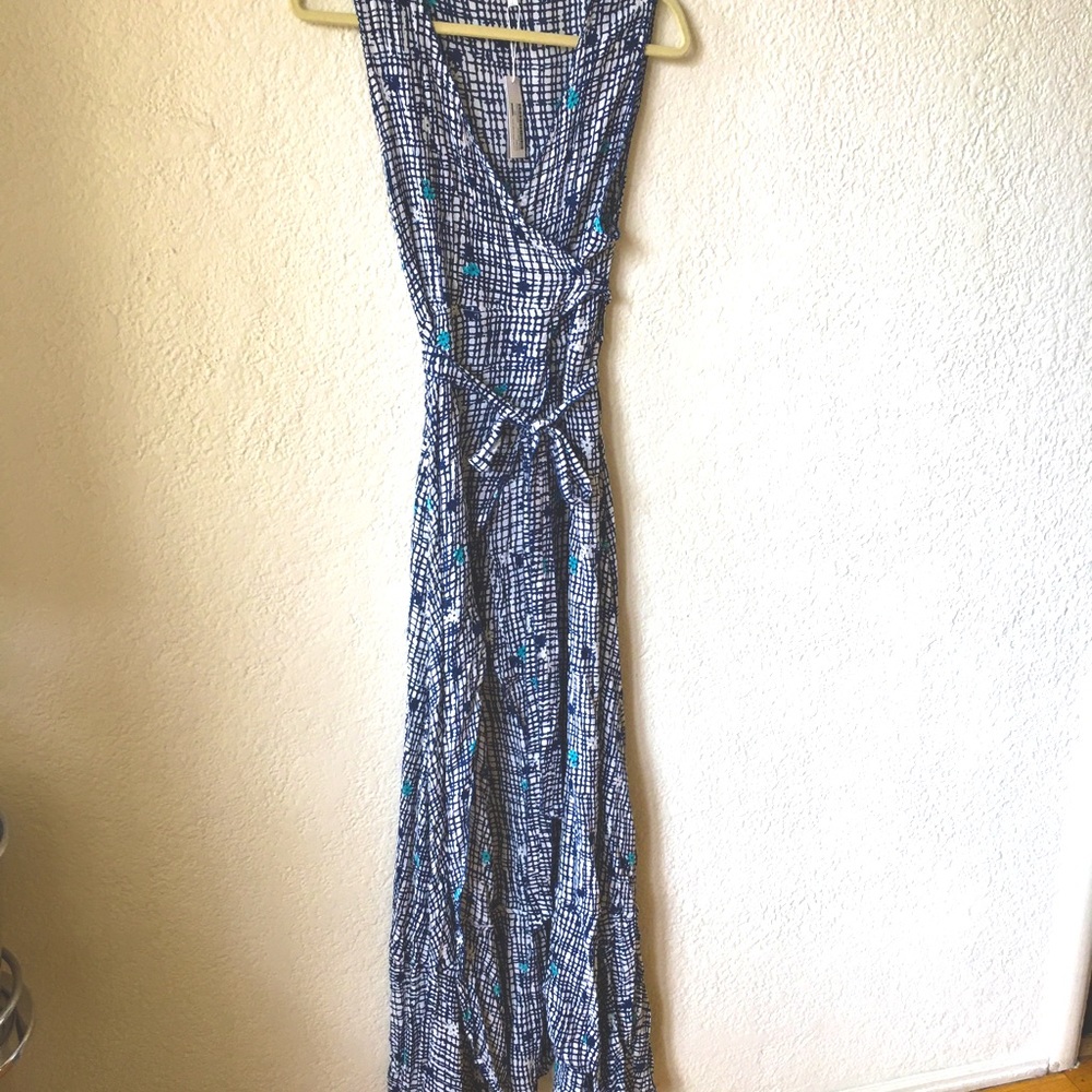 Poupette St. Barth wrap dress L NWT